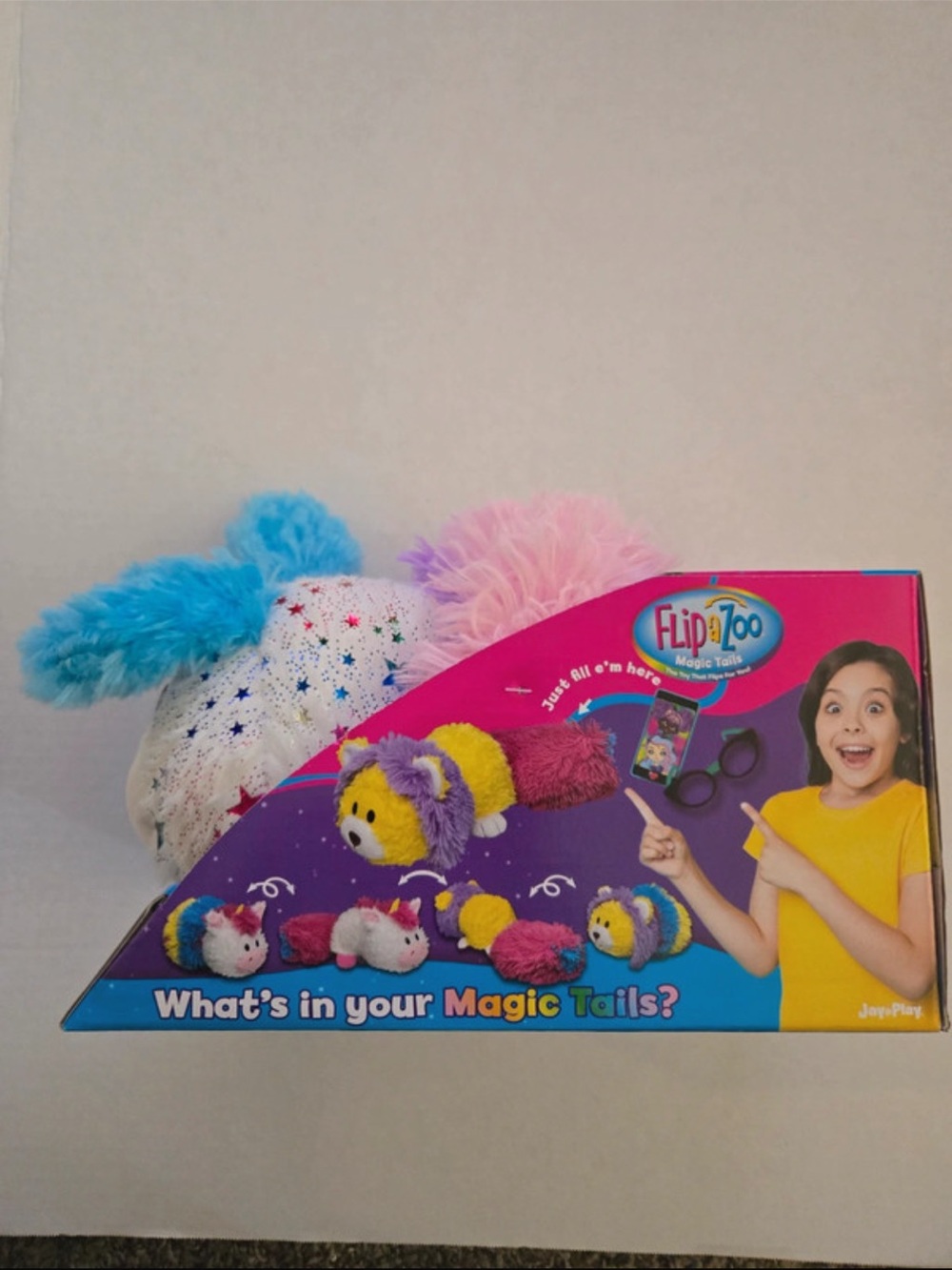 HipZoo Plush Magic Tails Stuffed animal - Picture 5 of 10